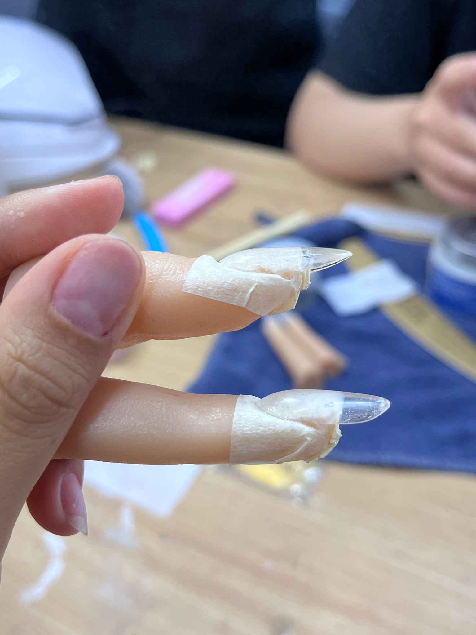 Kỹ thuật đắp gel nối tip
