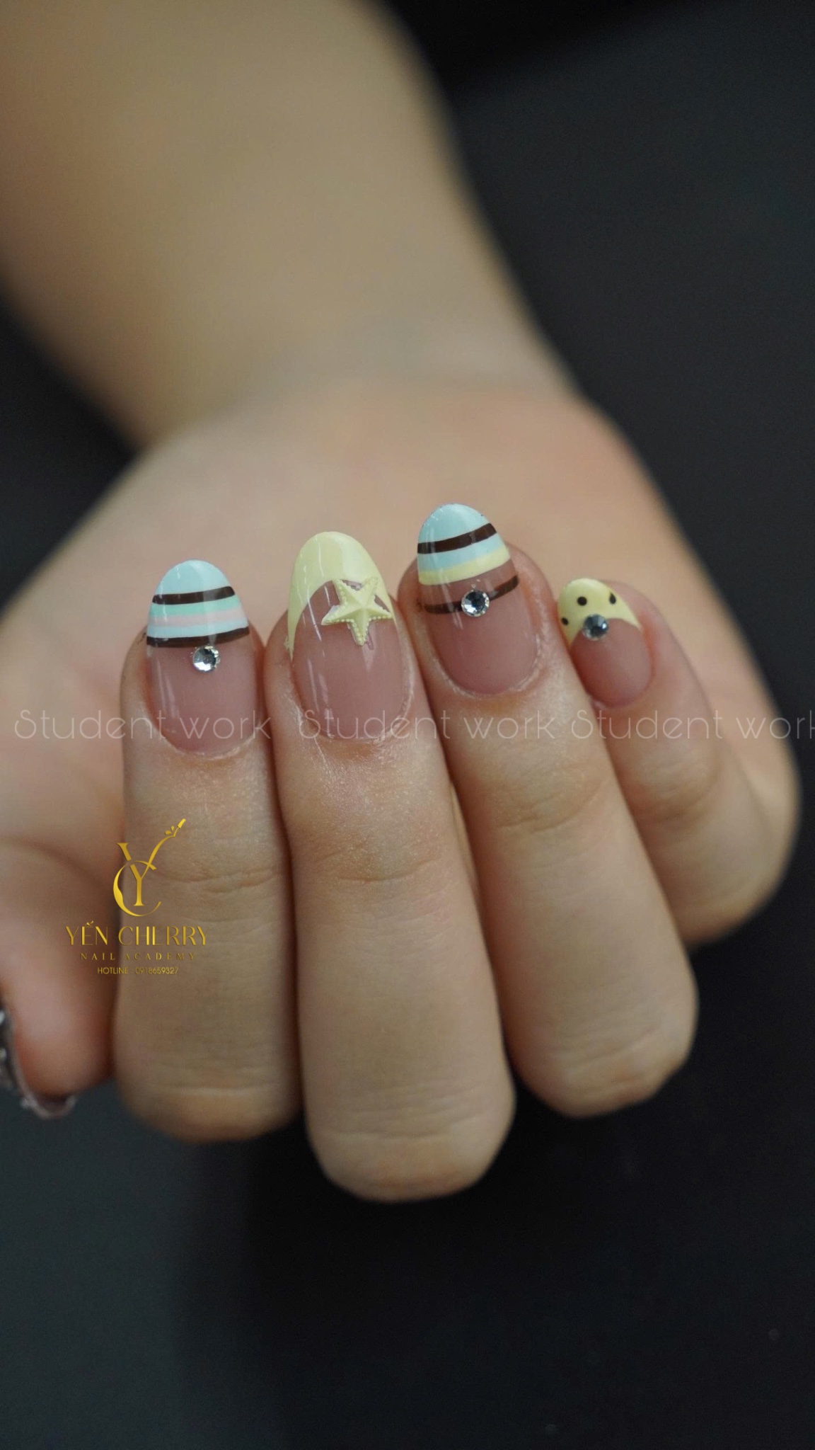 Kỹ thuật xử lý các dạng móng tay cụp, vểnh, nghiêng của khách hàng