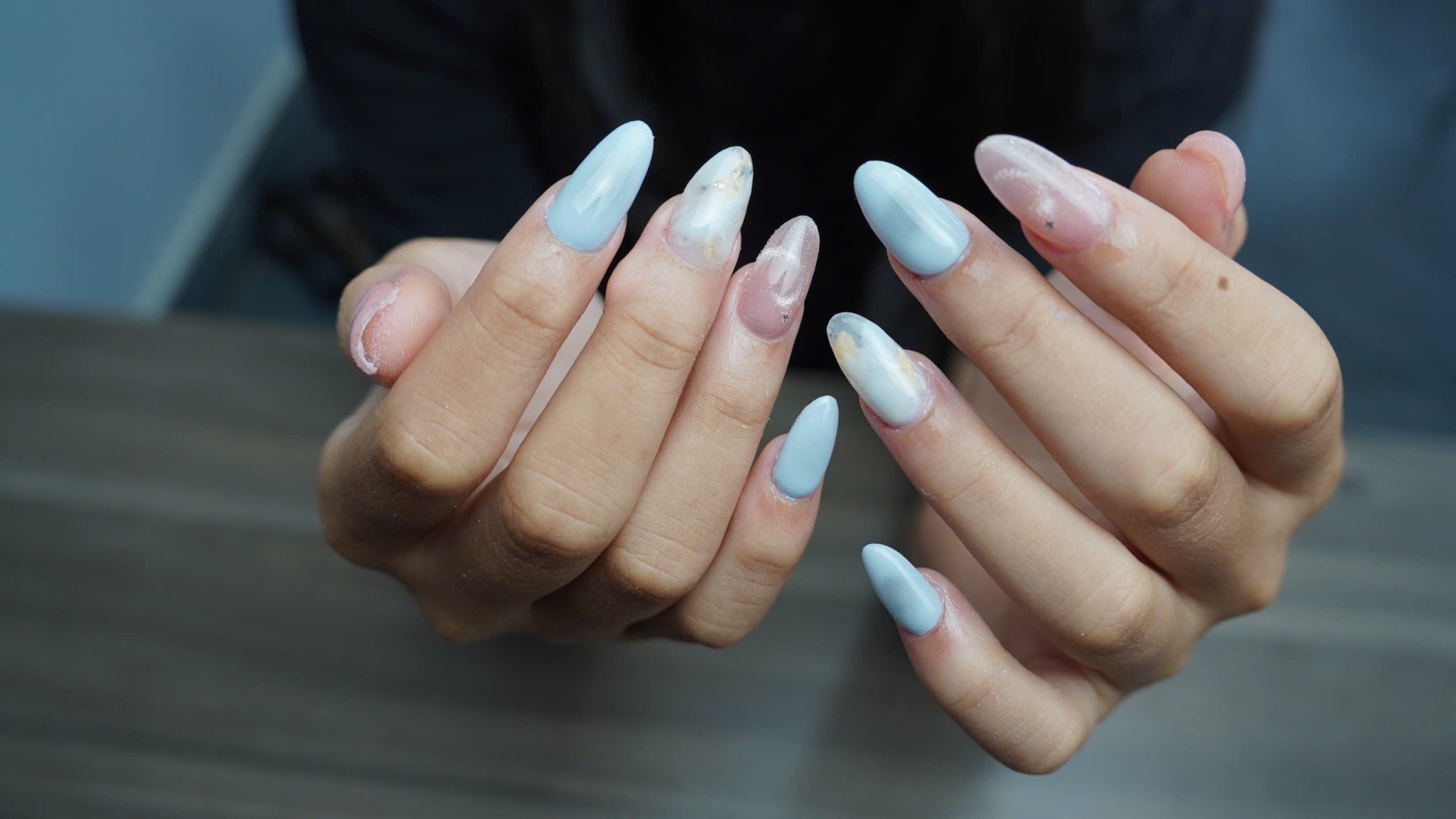 Kỹ thuật ngoáy Marble (vân đá siêu nhanh & đẹp)